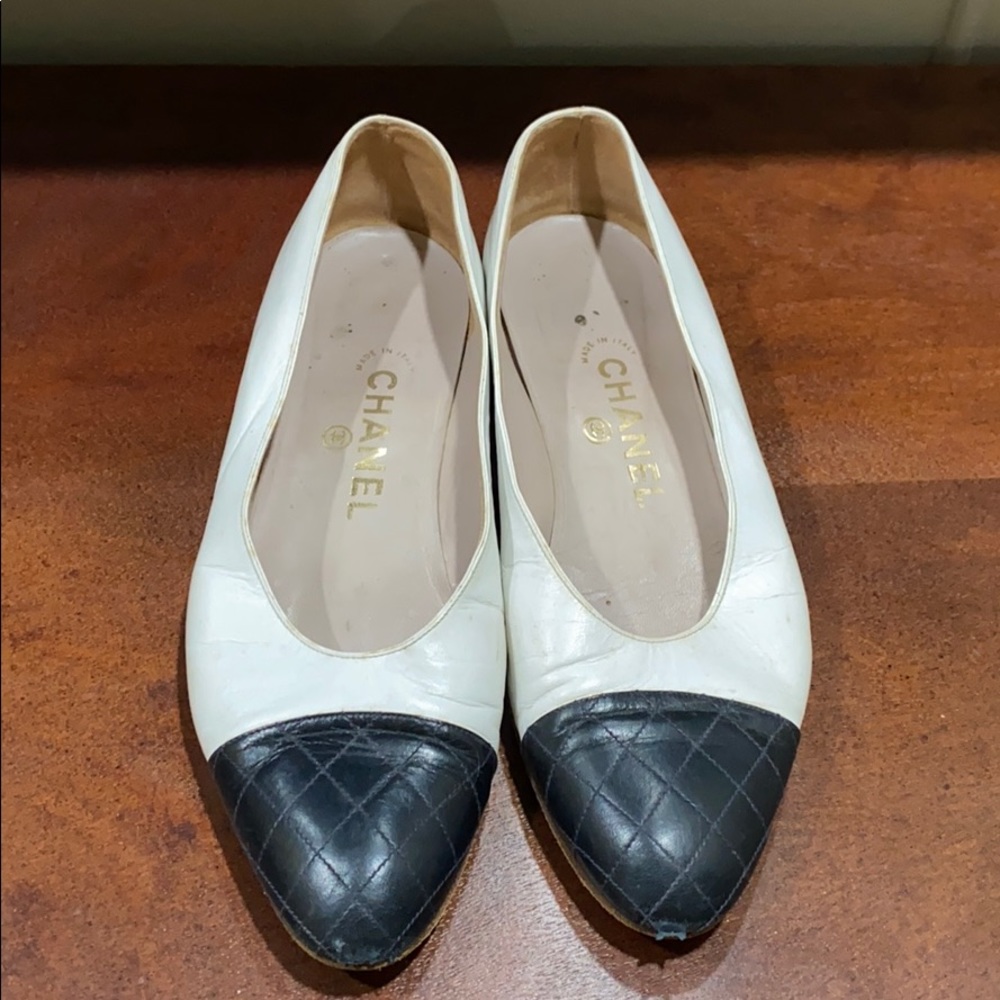 Vintage Chanel flats